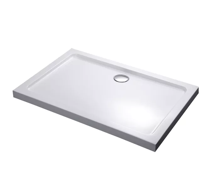 Душевые ограждения: Поддон для душа прямоугольный Black&White RS-0812/0912 1 в магазине Акватория