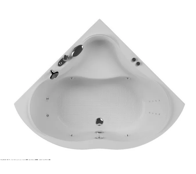Акриловая ванна Aquatika Кворум угловая 143*143, Комплектация: Standart, изображение 2