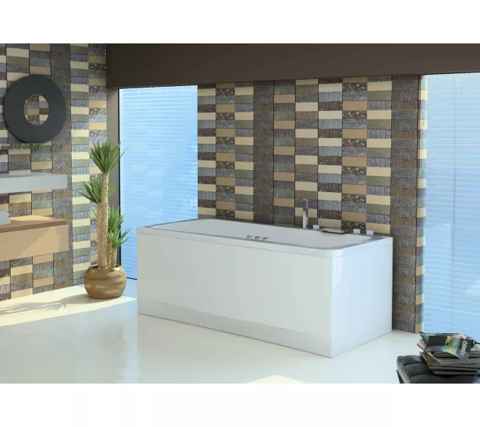 Акриловая ванна Aquatika Кинетика 170*80, Комплектация: Standart, изображение 4