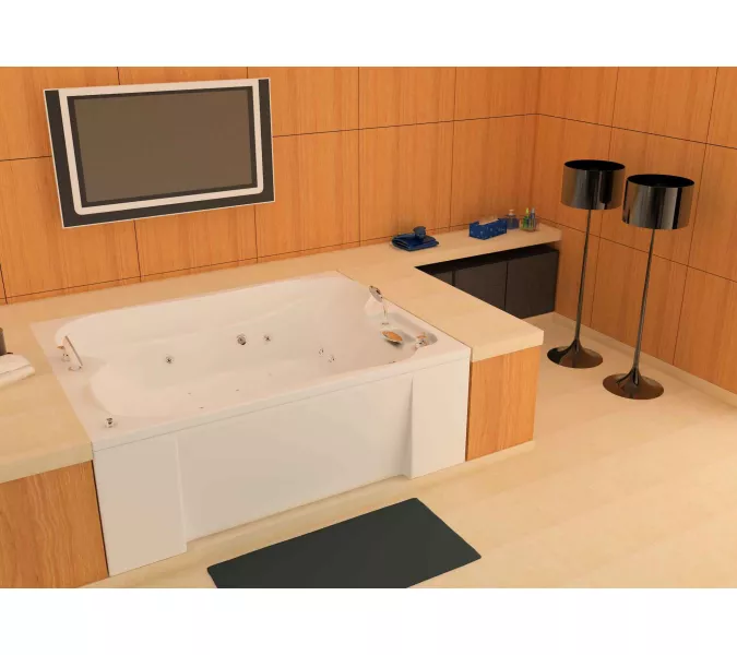 Акриловая ванна Aquatika Токио 190*150, Комплектация: Standart, изображение 3