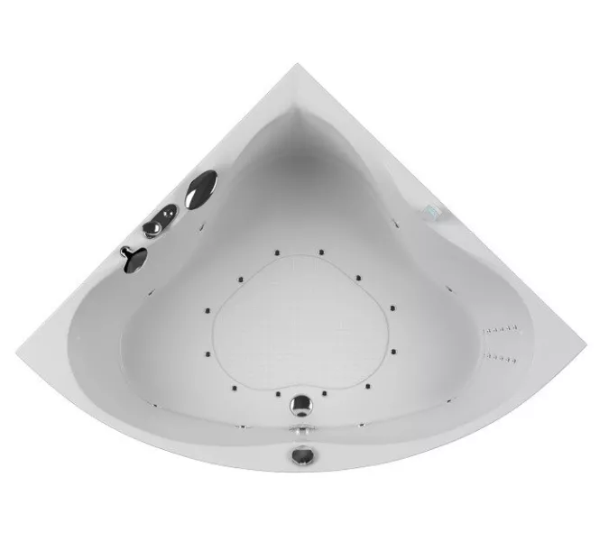 Акриловая ванна Aquatika Эволюция угловая 150*150, Комплектация: Standart, изображение 2