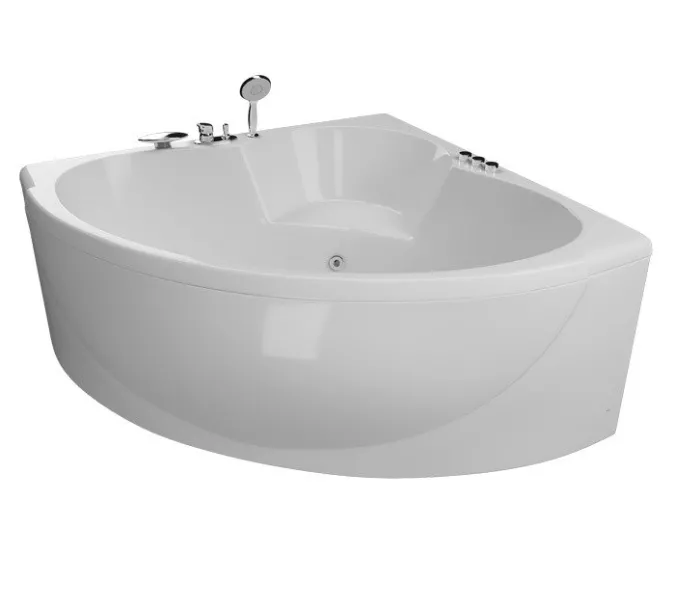 Акриловая ванна Aquatika Эпюра угловая 140*140, Комплектация: Standart
