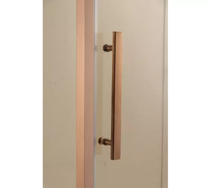 Душевой уголок асимметричный Grossman Pragma PR-120RGR 80х120 прозрачное стекло, изображение 2