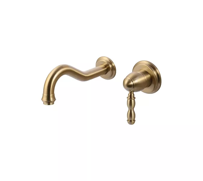 Bronze De Luxe Смеситель настенный для раковины 1920, Выбрать цвет: Бронза, изображение 2