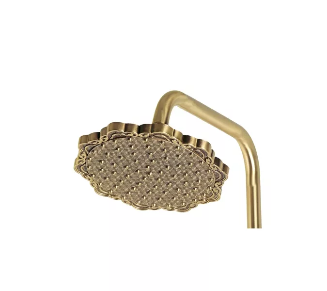 Bronze De Luxe Windsor Комплект для ванной и душа одноручковый, Излив (см): 10, изображение 2