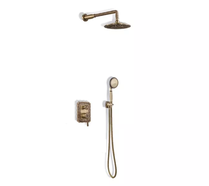 Bronze De Luxe Windsor Комплект для душа встраиваемый без излива