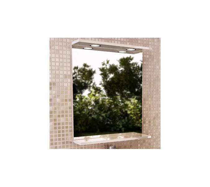 Зеркало Comforty, Выбрать размер: 60, Тип: Зеркало с полкой