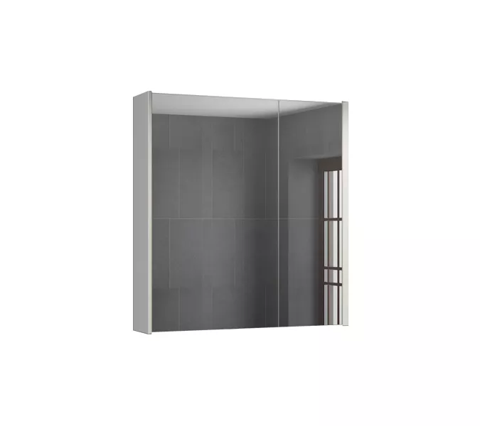 Зеркало-шкаф Comforty Женева, дуб белый