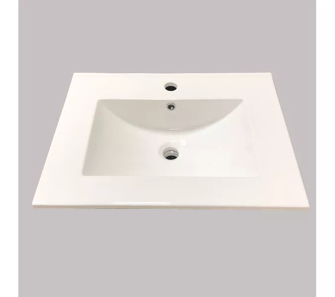 Тумба-умывальник Comforty Франкфурт, Выбрать размер: 60, Выбрать цвет: дуб шоколадно-коричневый, Комплектация: раковина Comforty 60E, изображение 3