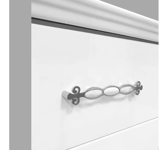 COMFORTY. Тумба-умывальник "Неаполь-65/80/100" белый глянец с раковиной COMFORTY, Выбрать размер: 65, Выбрать цвет: Белый глянец, Комплектация: раковина 50165, изображение 5