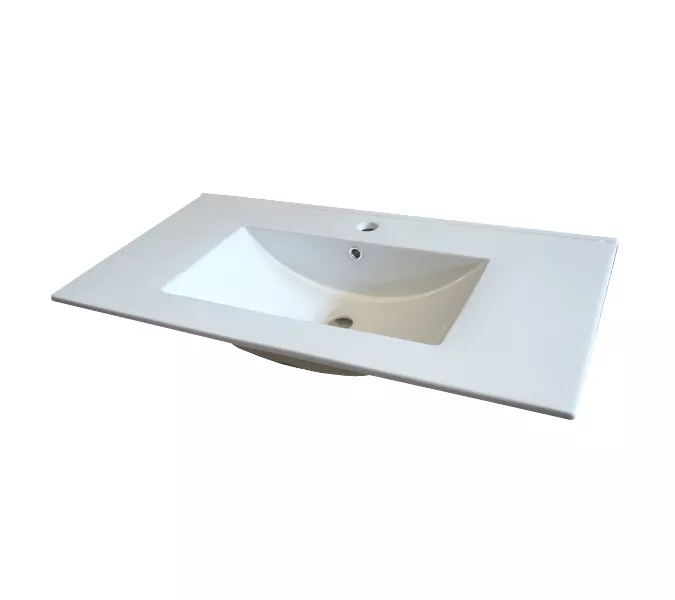 Тумба-умывальник Comforty  Верона дуб белый с раковиной Comforty 75E, Выбрать размер: 75, Выбрать цвет: Дуб белый, Комплектация: раковина Comforty 75E, изображение 7