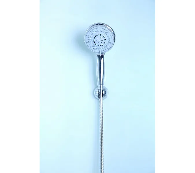 Душевая кабина с гидромассажем трапеция Bandhours CLIO A 90х90, Цвет стекла: прозрачное, Высота поддона: 15, Цвет профиля: Хром, Тип поддона: Низкий, Выбрать размер: 90x90, изображение 6