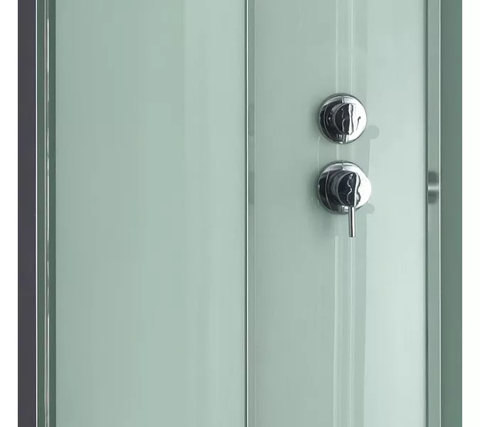 Душевая кабина  асимметричная Bandhours ORION L/R 120*80 см, Цвет стекла: прозрачное, Цвет профиля: Хром, Тип поддона: Высокий, Выбрать размер: 80x120, Ориентация: левая, изображение 5