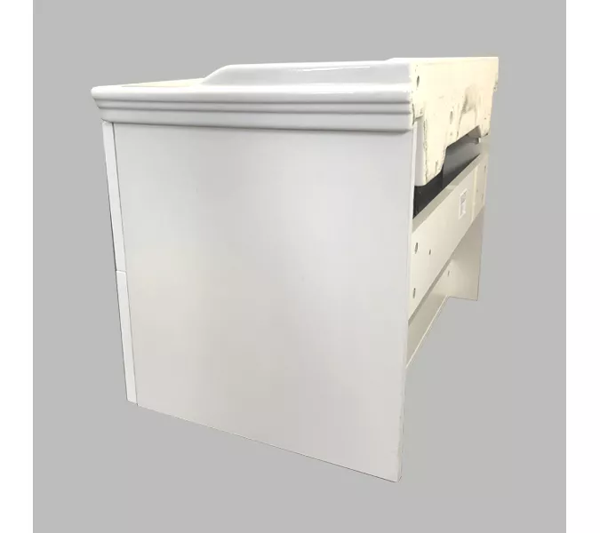 COMFORTY. Тумба-умывальник "Феррара-80 белый глянец с раковиной COMFORTY, изображение 6