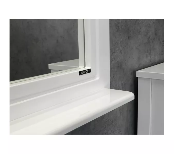 COMFORTY. Зеркало "Павия-100" белый глянец, изображение 4