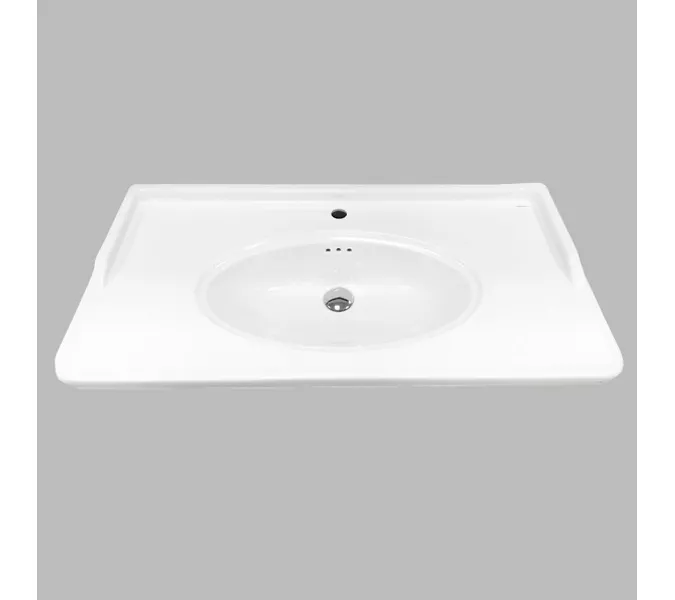 COMFORTY. Тумба-умывальник "Феррара-100" белый глянец с раковиной COMFORTY, изображение 8