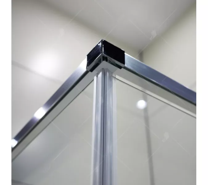 Душевой уголок RGW SV-31, Цвет стекла: прозрачное, Цвет профиля (вариация): Хром, Выбрать размер: 800x800, изображение 3