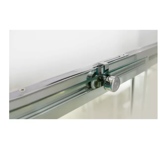 Душевая дверь RGW LE-12, Цвет стекла: прозрачное, Цвет профиля (вариация): Хром, Выбрать размер: 100, изображение 2