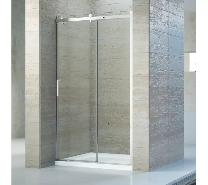 Душевая дверь RGW TO-14, Цвет стекла: прозрачное, Цвет профиля (вариация): Хром, Выбрать размер: 120, изображение 2