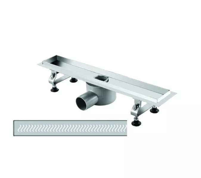 Душевой трап RGW SDR-01-E1 хром, Выбрать размер: 800x90, изображение 2