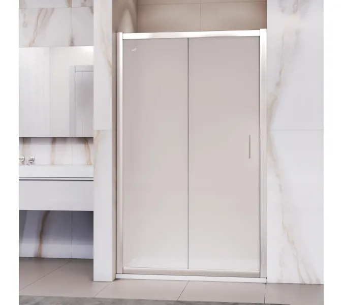 Душевая дверь RGW PA-016, Цвет стекла: матовое, Цвет профиля (вариация): Хром, Выбрать размер: 140