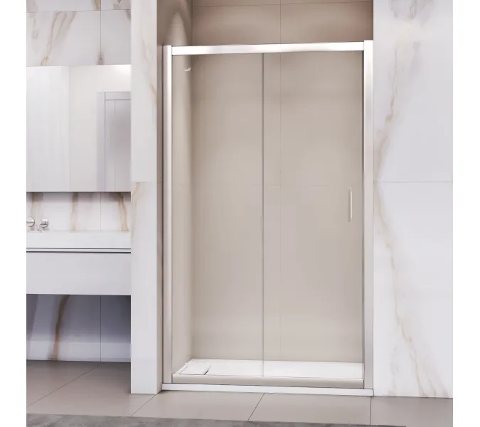 Душевая дверь RGW PA-016, Цвет стекла: прозрачное, Цвет профиля (вариация): Хром, Выбрать размер: 120