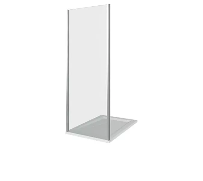 Боковая часть  Good Door ANTARES SP, Цвет стекла: прозрачное, Цвет профиля: Хром, Выбрать размер: 80