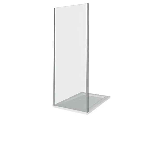 Боковая часть  Good Door ANTARES SP, Цвет стекла: прозрачное, Цвет профиля: Хром, Выбрать размер: 100