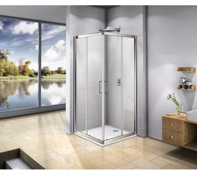 Душевой уголок Good Door Neo CR-C-CH 100х100 без поддона, Выбрать размер: 100х100, изображение 2