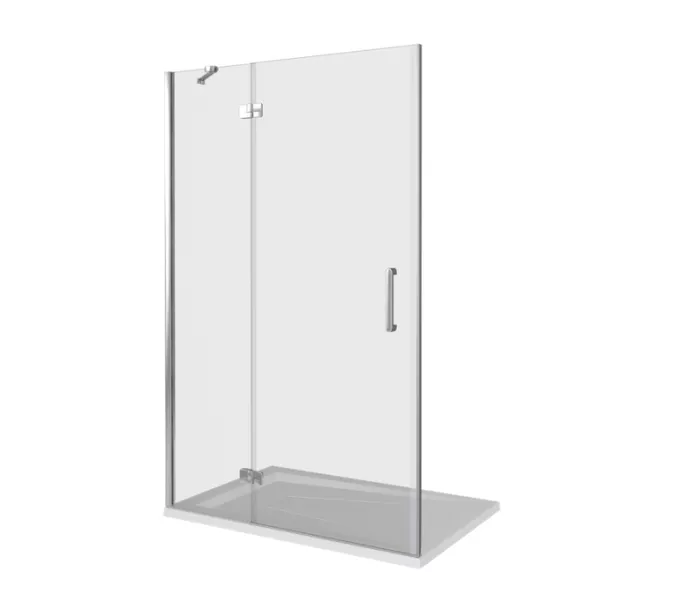 Душевая дверь распашная Good Door Saturn WTW, Выбрать размер: 110, Цвет стекла: прозрачное, Ориентация: Правая, изображение 2