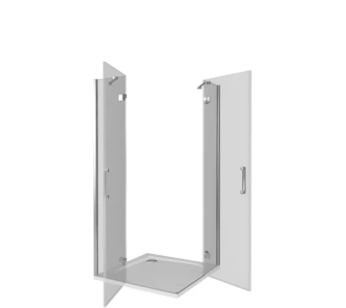 Душевой уголок Good Door Saturn CR-C-CH без поддона, Выбрать размер: 90x90, Цвет стекла: прозрачное, изображение 3