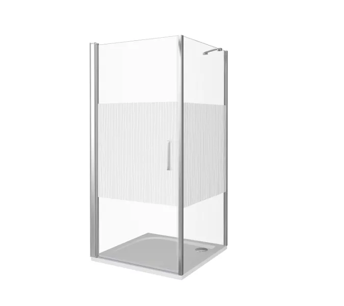 Душевой уголок Good Door Pandora CR-T-CH  80х80 с рисунком без поддона, изображение 3