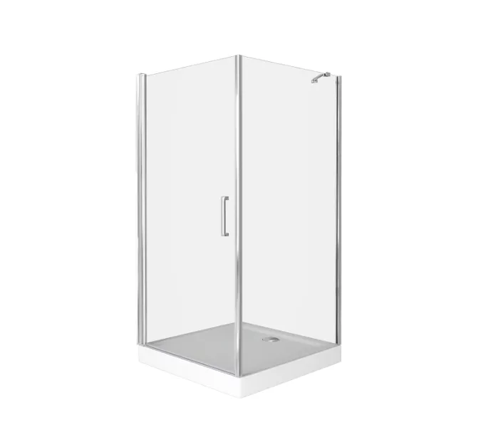 Душевой уголок Good Door Pandora CR-C-CH 80х80 без поддона, Выбрать размер: 80х80, Цвет стекла: прозрачное, изображение 2