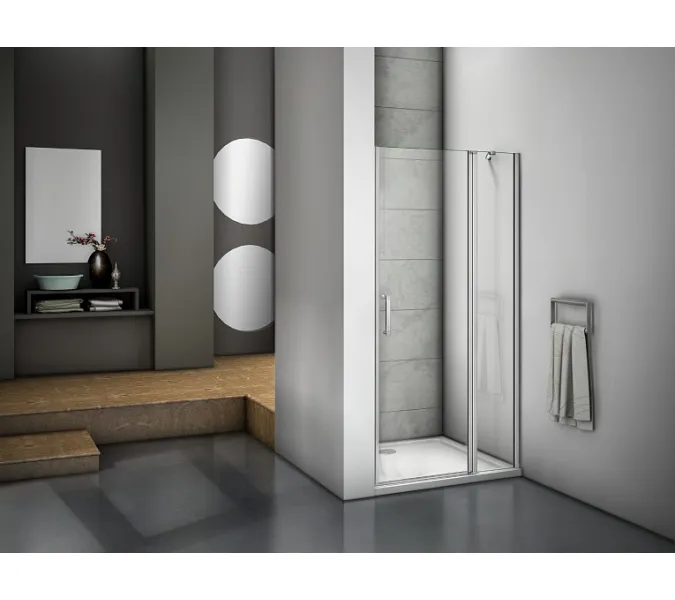 Душевая дверь распашная Good Door Mokka WTW, Выбрать размер: 120, Цвет стекла: прозрачное