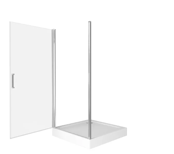 Душевая дверь распашная Good Door Pandora DR, Выбрать размер: 80, Цвет стекла: прозрачное, изображение 3