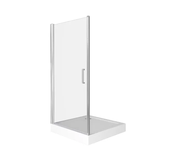 Душевая дверь распашная Good Door Pandora DR, Выбрать размер: 80, Цвет стекла: прозрачное, изображение 2
