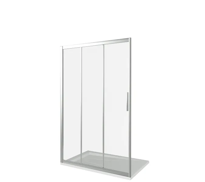 Душевая дверь раздвижная Good Door Orion WTW, Выбрать размер: 130, Цвет стекла: прозрачное, изображение 2