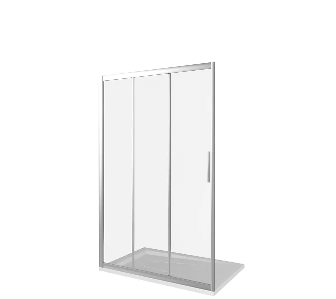 Душевая дверь раздвижная Good Door Orion WTW, Выбрать размер: 100, Цвет стекла: прозрачное, изображение 2