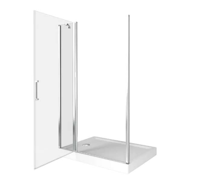 Душевая дверь распашная Good Door Pandora WTW, Выбрать размер: 120, Цвет стекла: прозрачное, изображение 3