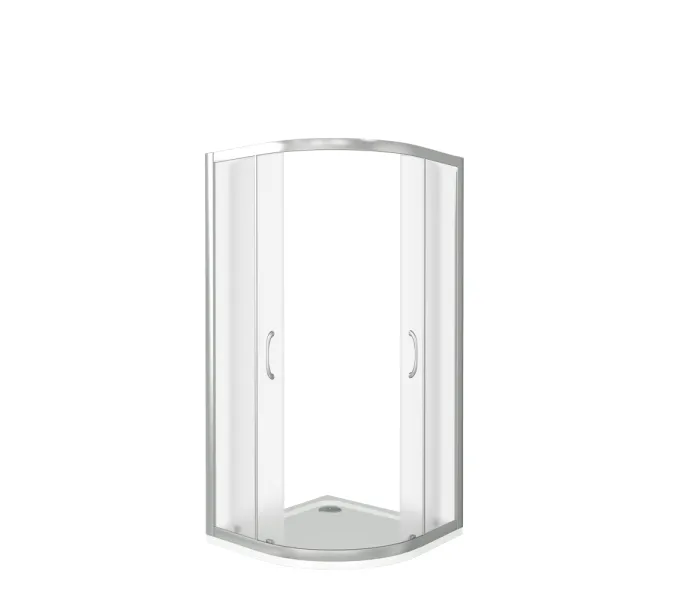 Душевой уголок Good Door LATTE R-G-WE  матовый без поддона, Выбрать размер: 100x100, Цвет стекла: матовое, изображение 3