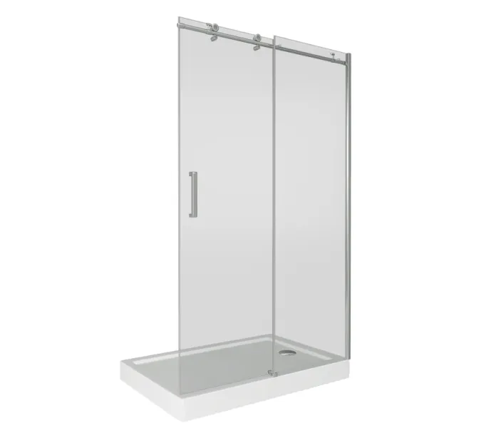 Душевая дверь раздвижная  Good Door Puerta WTW, Выбрать размер: 130, Цвет стекла: прозрачное, изображение 2