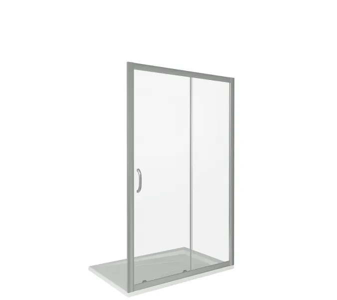 Душевая дверь раздвижная Good Door Infinity WTW, Выбрать размер: 140, Цвет стекла: прозрачное, изображение 2