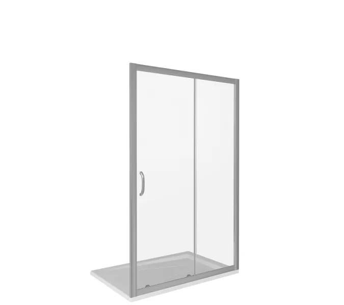 Душевая дверь раздвижная Good Door Infinity WTW, Выбрать размер: 110, Цвет стекла: прозрачное, изображение 2