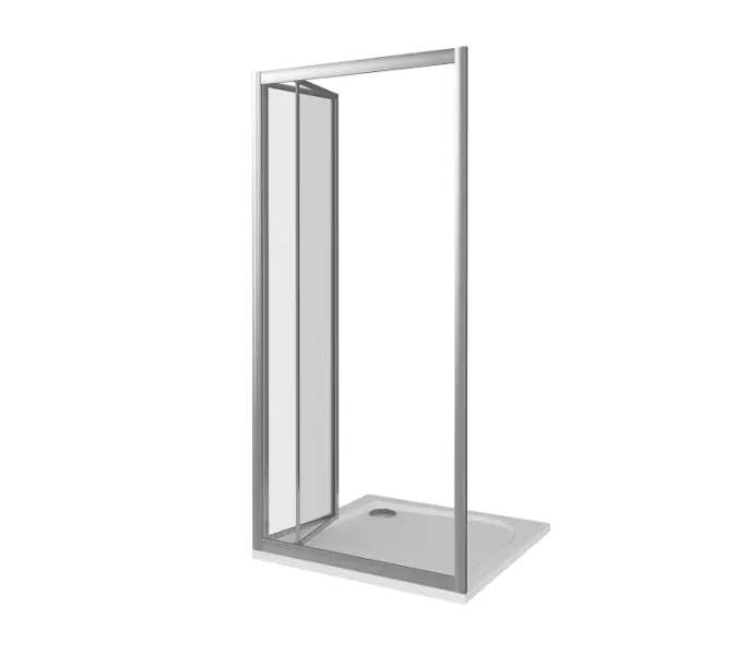 Душевая дверь складная Good Door Infinity SD, Выбрать размер: 80, Цвет стекла: прозрачное, изображение 3
