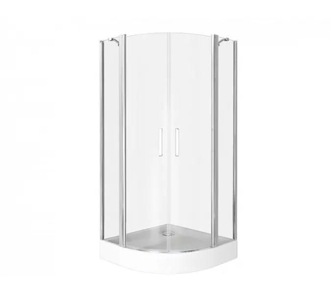 Душевой уголок Good Door Pandora R-T-CH/C-CH без поддона, Выбрать размер: 80x80, Цвет стекла: прозрачное, изображение 3