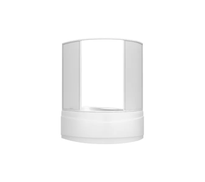 Шторка для ванны BAS Вектра 150х145 для асимметричных ванн, изображение 2