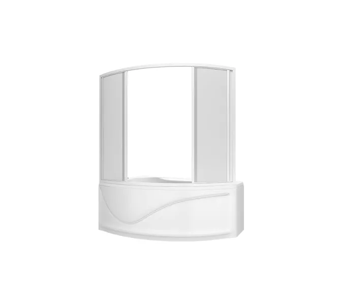 Шторка для ванны BAS Николь 170х145, изображение 2