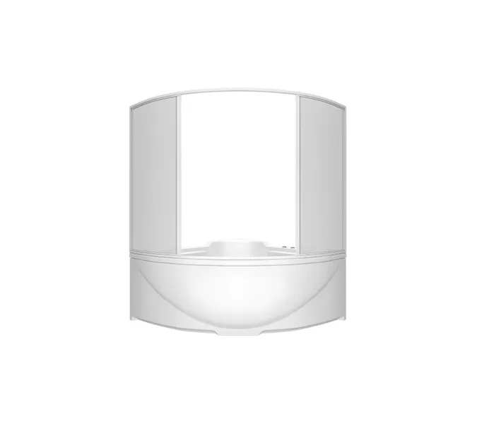 Шторка для ванны BAS Ирис / Империал 150х145  для угловых ванн, изображение 2