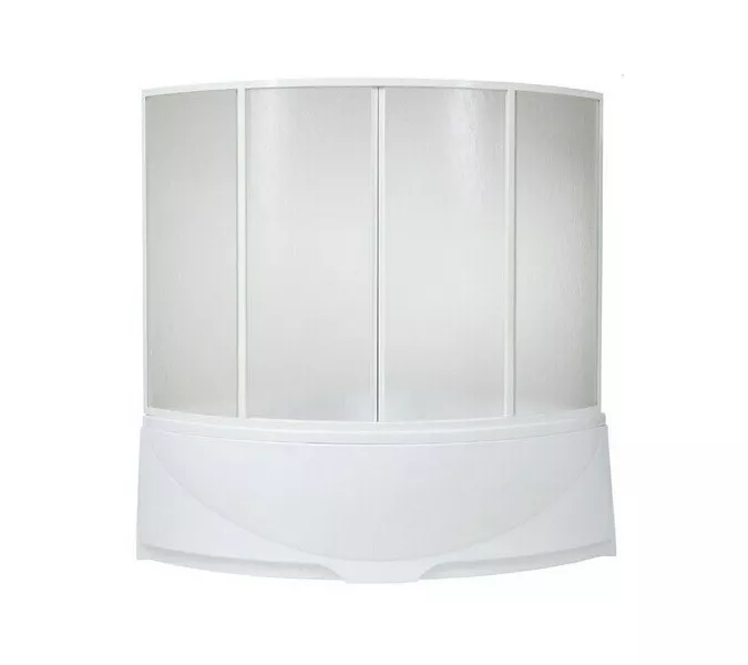 Шторка для ванны BAS Дрова 160х145