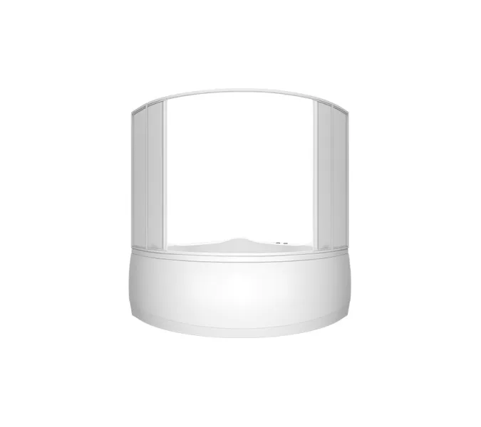 Шторка для ванны BAS Мега 160х145, изображение 2